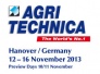 Участие в най-голямото европейско изложение за селскостопанска техника Агритехника 2013